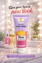 Woomin Face Wash Combo – Salicylic, Vitamin C, Gluta & Rice