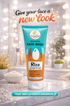 Woomin Face Wash Combo – Salicylic, Vitamin C, Gluta & Rice