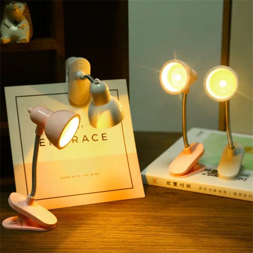 Mini Clip-On LED Book Light – Portable Reading Lamp for Bed, Study & Night Reading
