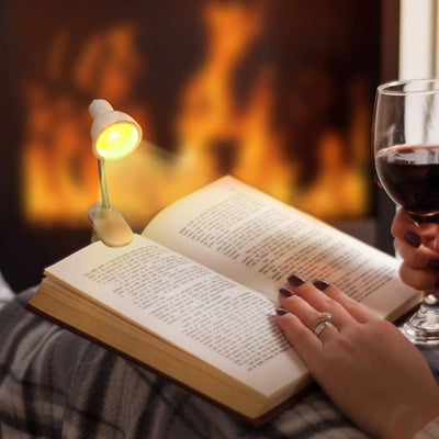 Mini Clip-On LED Book Light – Portable Reading Lamp for Bed, Study & Night Reading