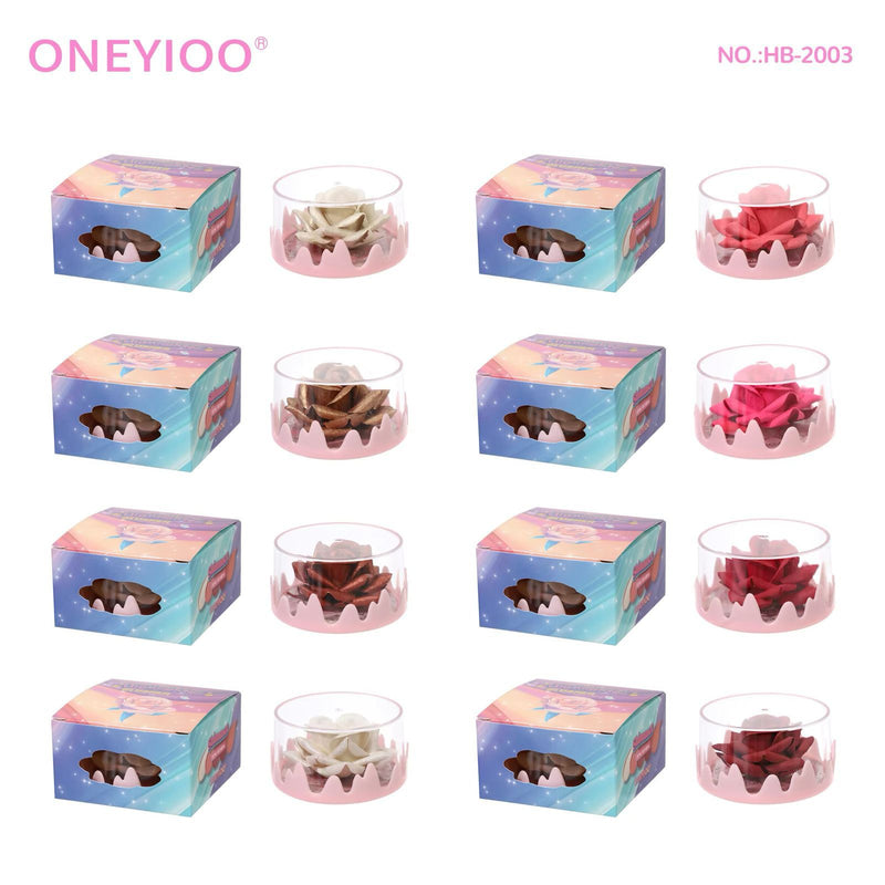Oneyioo Rose Flower Highlighter & Blush 2-in-1 Set