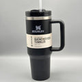 Premium 40oz Stainless Steel Vacuum Insulated Tumbler with Handle & Straw – Leakproof Double Wall Travel Mug for Coffee, Water & Hot or Cold Drinks