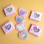 HUDAMOJI Sweet Love 2-in-1 Blush & Highlighter Set 4PCS