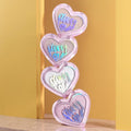 HUDAMOJI Sweet Love 2-in-1 Blush & Highlighter Set 4PCS