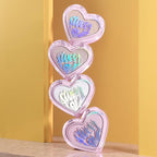 HUDAMOJI Sweet Love 2-in-1 Blush & Highlighter Set 4PCS