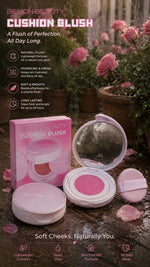 Billion Beauty Cushion Blush Set – 4 Long-Lasting Natural Glow Shades