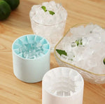 Portable Silicone Ice Cube Maker Cup & Mold