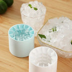 Portable Silicone Ice Cube Maker Cup & Mold
