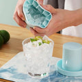 Portable Silicone Ice Cube Maker Cup & Mold