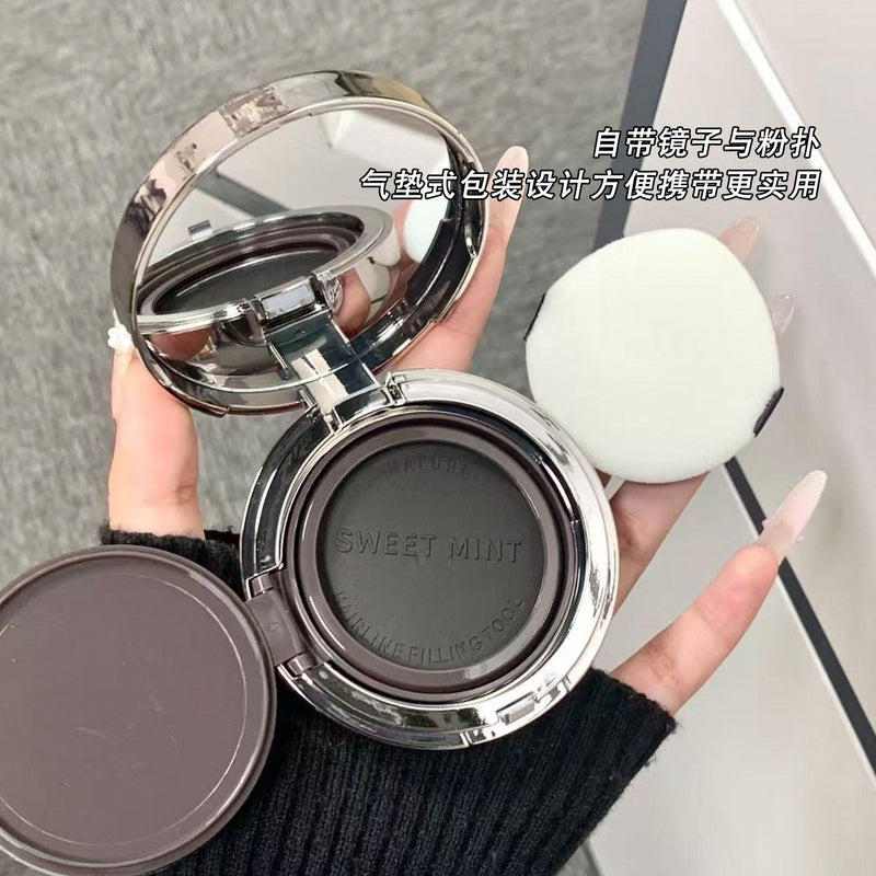 Sweet Mint Hairline Filling Powder Compact | Hair Root Cover Up | Hairline Concealer | Black & Brown