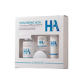 KORMESIC Hyaluronic Acid Moisturizing Facial Skincare Set – Hydrating Face Cleanser, Toner, Face Serum & Night Cream Complete Skin Care Kit for All Skin Types