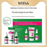 WHSA Salicylic Acid Blackhead Removal & Pore Reduction Skin Care Set | Deep Pore Cleanser, Blackhead Remover & Oil Control Facial Care