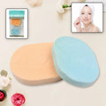 1 Pc Reusable Facial Cleansing Puff Soft Face Cleansing Sponge for Deep Cleansing, Gentle Exfoliation & Makeup Removal