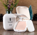 BOB Original Face Powder Compact Pressed Powder – Shade No. 1 Fair Medium | Oil Control Matte Finish with Mirror & Puff