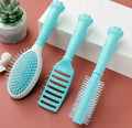 3-Piece Hair Brush Set for Women | Detangling Paddle, Round & Vented Hair Styling Brushes for Blow Dry, Scalp Massage & All Hair Types