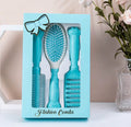 3-Piece Hair Brush Set for Women | Detangling Paddle, Round & Vented Hair Styling Brushes for Blow Dry, Scalp Massage & All Hair Types