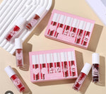 Dragon Ranee 6PCS Watery Lip Tint Stain Set | Long-Lasting Waterproof Lip Tint