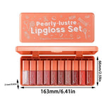 Dragon Ranee Pearly Lustre Lip Gloss Set 10 Pcs | Shimmer & High Shine Lip Gloss