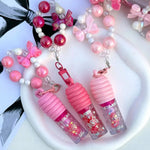 Shecjlann Keychain Lip Oil 3Pc Set | Hydrating Glossy Lip Oil