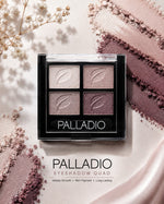 Palladio Eyeshadow Quad – 4 Color Smokey Eyes Palette