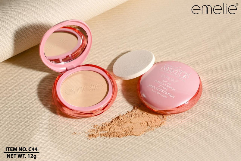 Emelie Two Way Cake Face Powder SPF 35 | Oil-Free Foundation