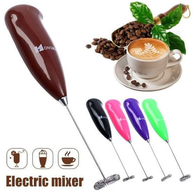 Electric Coffee Beater & Milk Frother – Battery Operated Handheld Mini Coffee Mixer & Whisk
