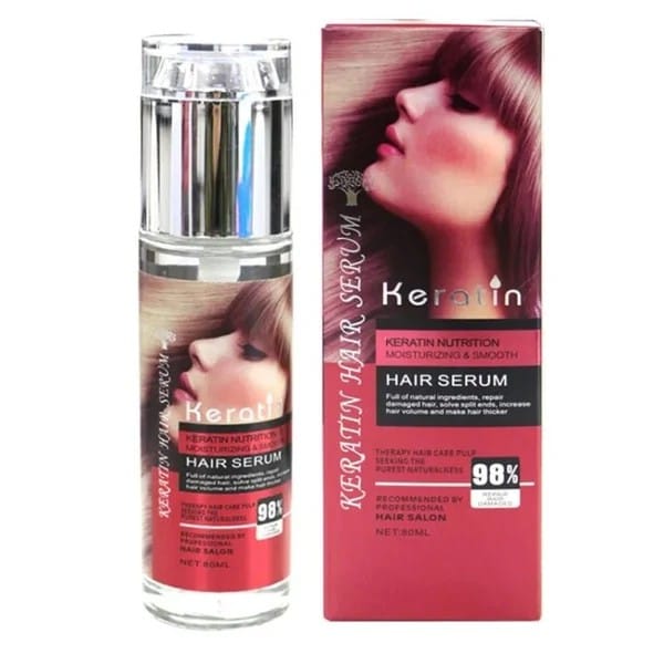 Keratin Nutrition Hair Serum 80ml – Anti-Frizz & Smooth Hair