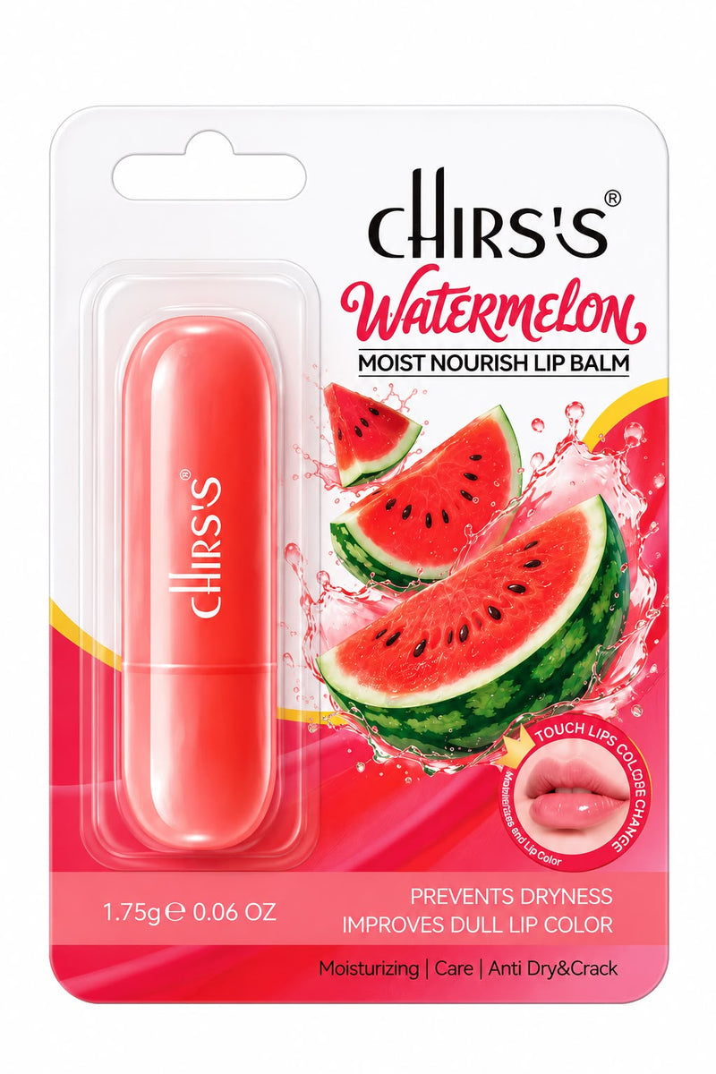 Chirss Moist Nourish Lip Balm 1.75g – 6 Flavors