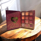 Mocallure 4-in-1 Makeup Palette Notebook – Eyeshadow, Blush, Highlight & Contour