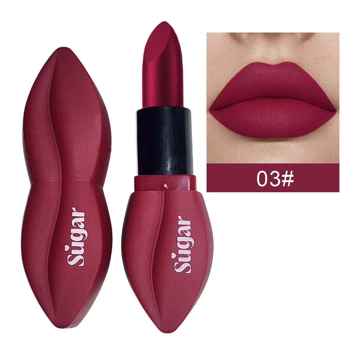 Sugar Matte Lipstick Set – 24HR Long Lasting Matte