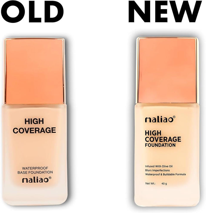 Maliao High Coverage Waterproof Base Foundation Flawless All-Day Glam