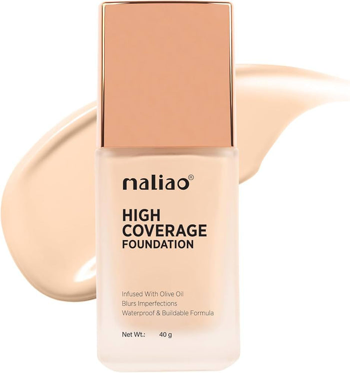 Maliao High Coverage Waterproof Base Foundation Flawless All-Day Glam