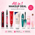 Complete 7 in 1 Makeup Set – Foundation, Primer, Mascara, Eyeliner, Lipstick & More