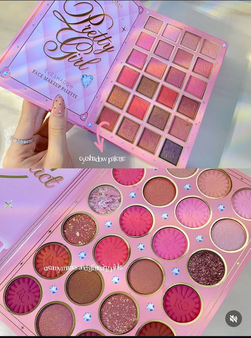 RomCom Dazzle Glow – All-in-One Makeup Book Palette