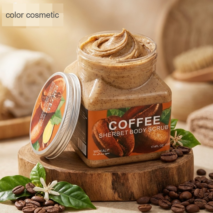 WOKALI Coffee Sherbet Body Scrub 350ml-WKL692