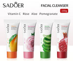 SADOER Pomegranate Facial Cleanser 100g | Moisturizing Face Wash