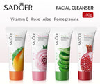 SADOER Pomegranate Facial Cleanser 100g | Moisturizing Face Wash