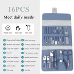 16-in-1 Professional Manicure & Pedicure Set