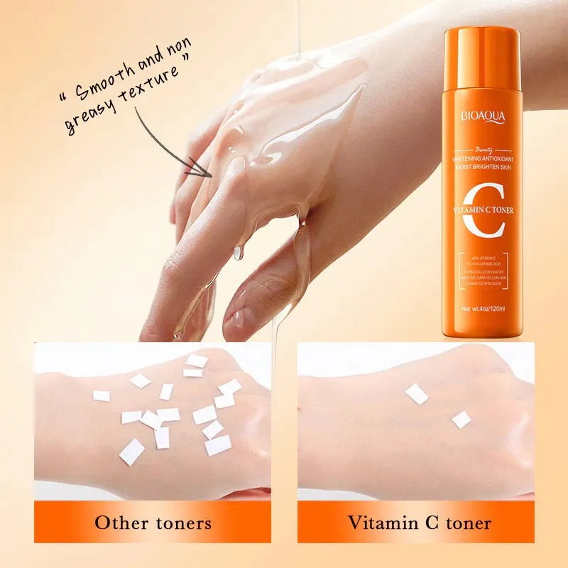 BIOAQUA Vitamin C Face Toner 120ml - Bright & Hydrated Skin