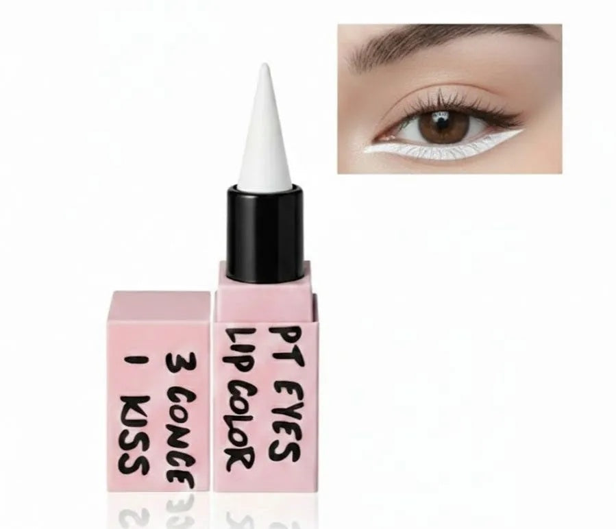 HUDAMOJI 3-in-1 Kajal Pencil Set – Waterproof Eyeliner & Lip Stick