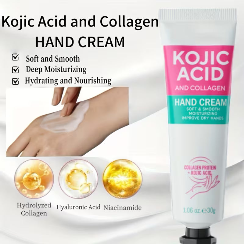 KORMESIC Kojic Acid Deal Set – Hand Cream, Whitening Cream & Whitening Gel