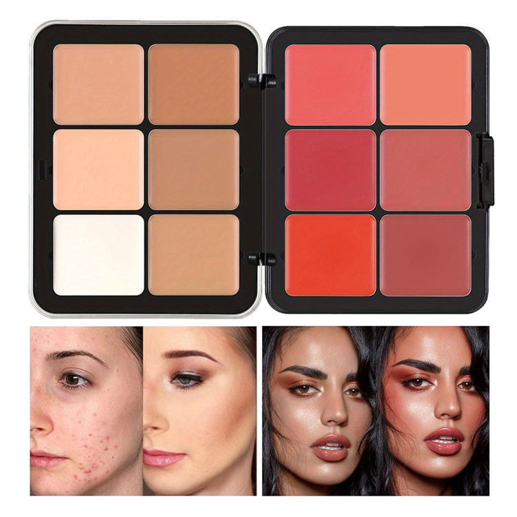 Carla Secret 2-in-1 Blush & Contour Creamy Palette