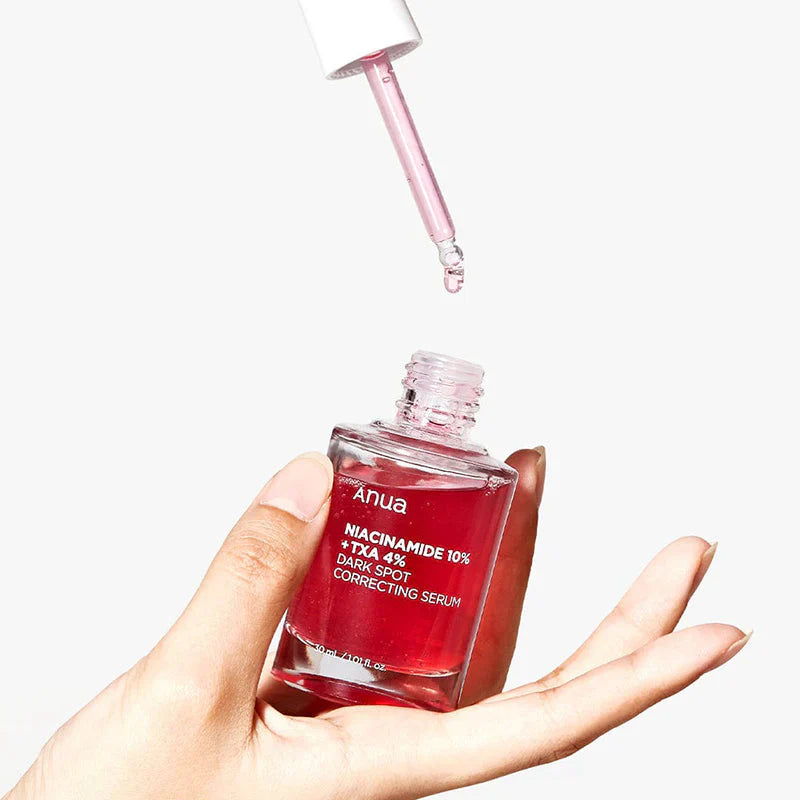 ANUA Niacinamide 10% + TXA 4% Dark Spot Correcting Serum (30ml).