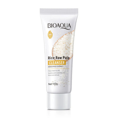 BIOAQUA Rice Raw Pulp Facial Cleanser 100g