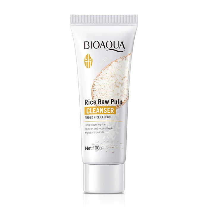 BIOAQUA Rice Raw Pulp Facial Cleanser 100g