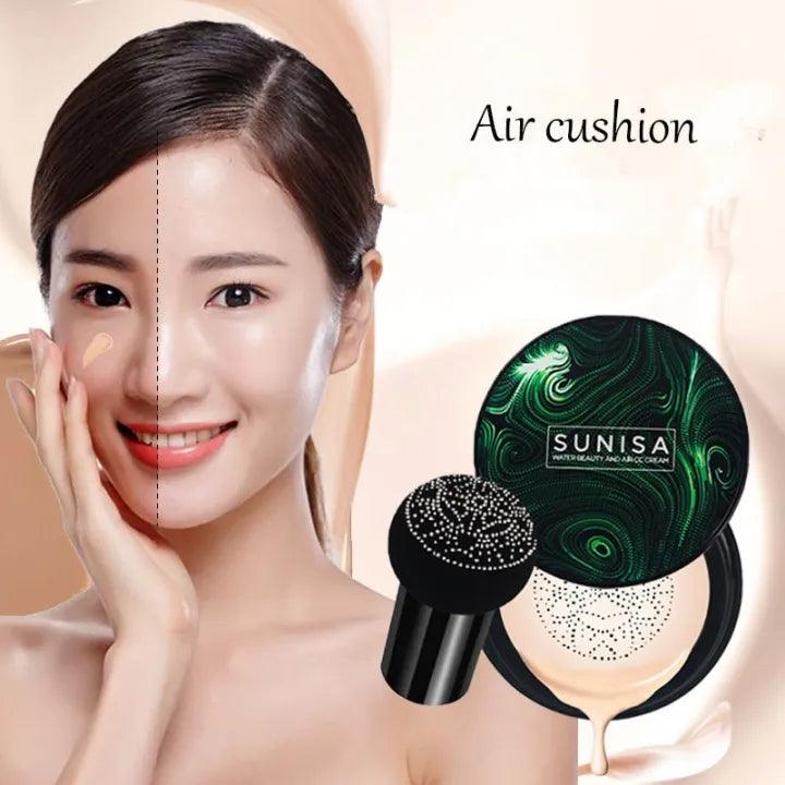 SUNISA Foundation Base Waterproof Mushroom Head Air Cushion CC Cream