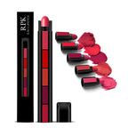 5-in-1 Waterproof Matte Lipstick Set | Long-Lasting Color