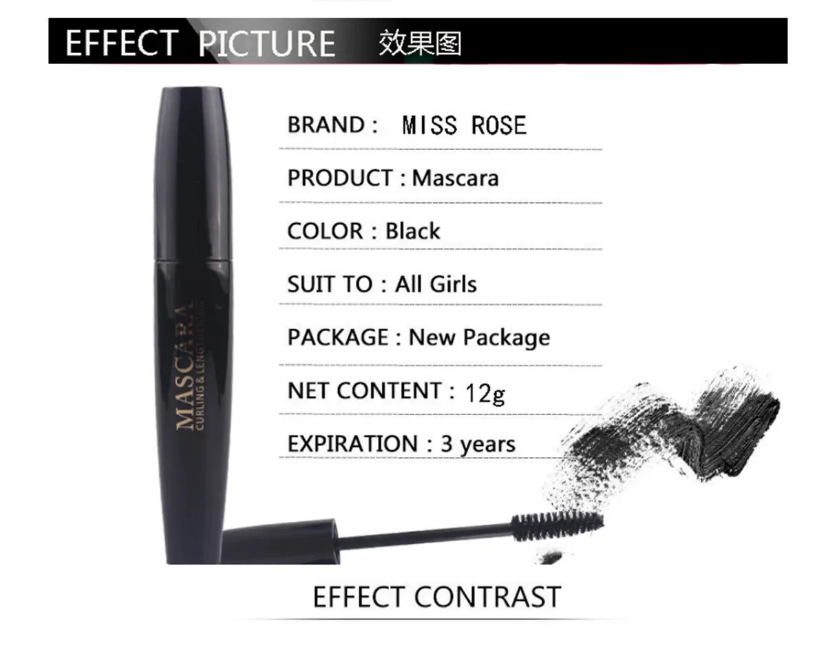 Miss Rose Big Eye Volumizing Lengthening Mascara