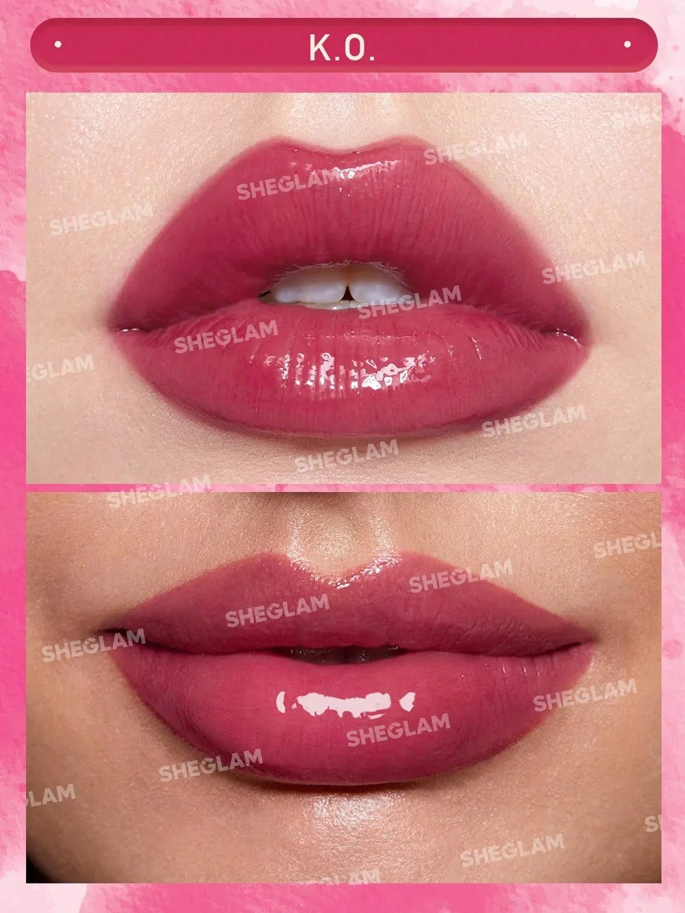 SHEGLAM Pout Pillow Cushion Lip Gloss – Korean Hydrating Lip Tint