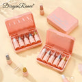 Dragon Ranee Mini Eyeshadow Stick Set 5PCS - Waterproof Long-Lasting Glitter Shimmer Cream Eyeshadow Makeup Kit, Highly Pigmented Eye Shadow Sticks for Women